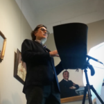 backstage della viewing room dedicata a Bruno Croatto